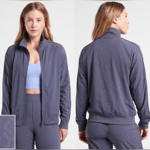 Brooklyn bomber jacket, leopard purple, XXS